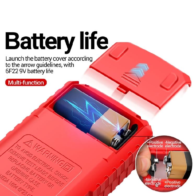 ANENG Multimeter Low Battery Indication 1999 Counts Voltage Current Tester