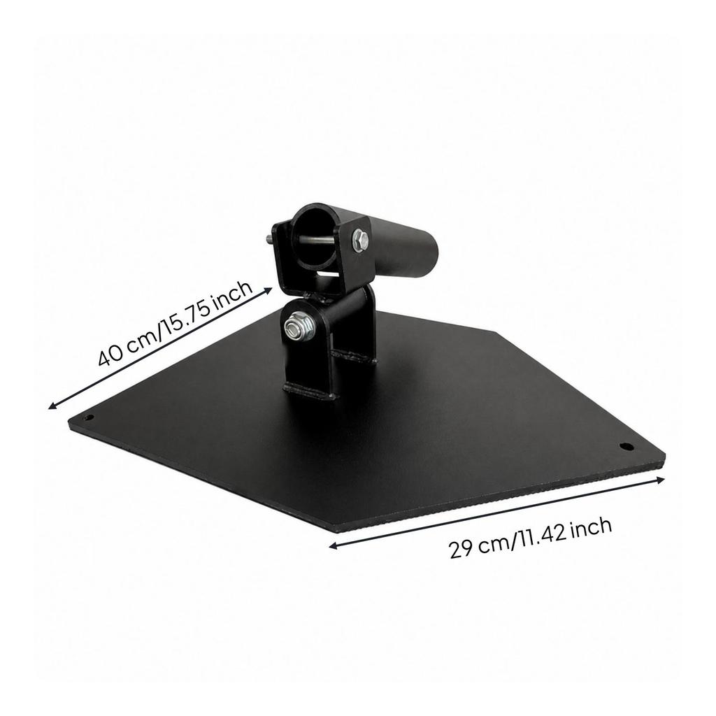Landmine Barbell Attachment Non-Slip with Base Plate