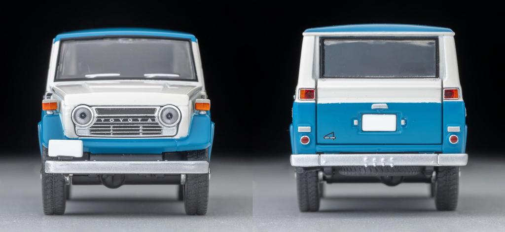 Tomytec Tomica Limited Vintage LV-104d Toyota Land Cruiser FJ56V WhiteBlue Finished Model 333265