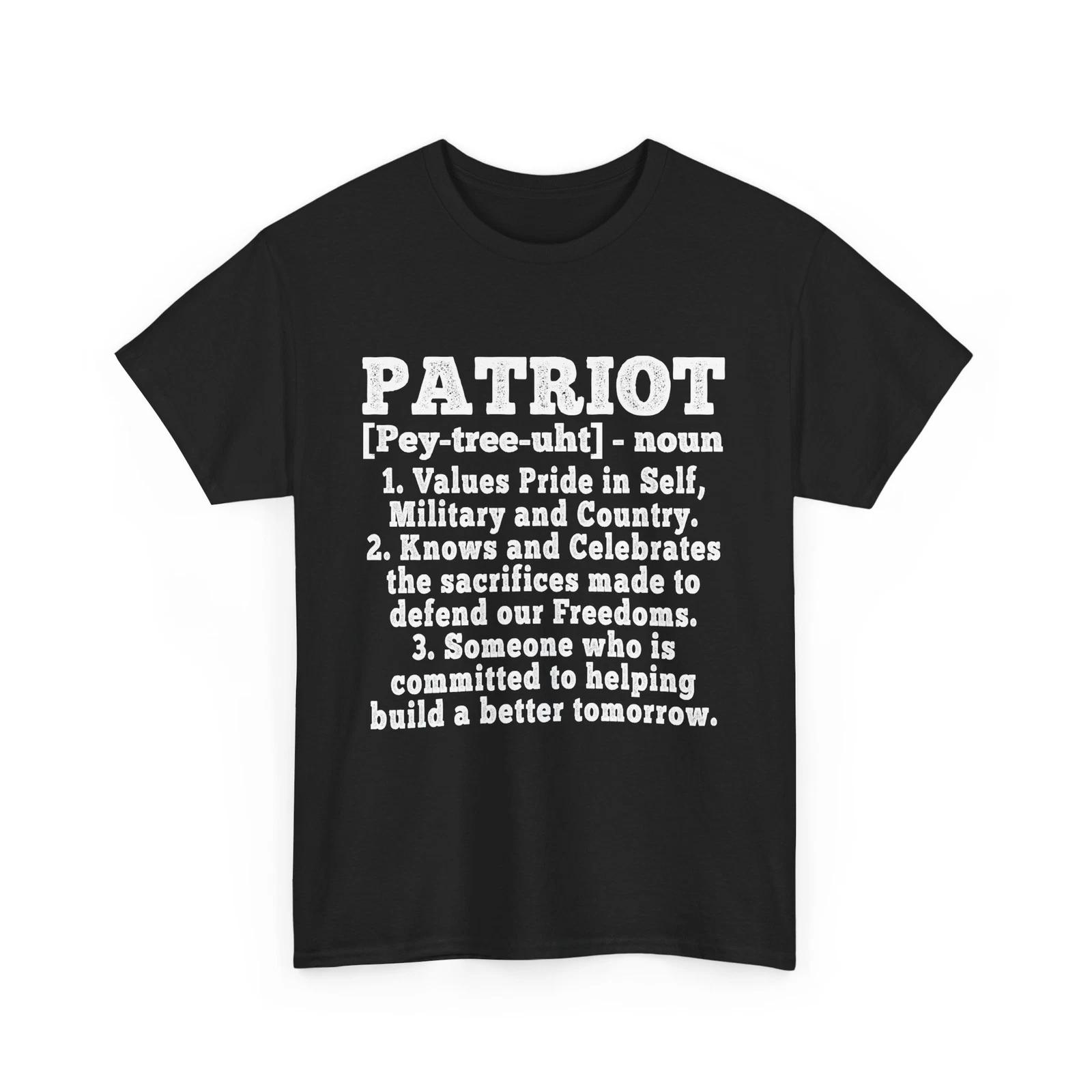 Veterans Shirt, Patriot Veteran s Day Army Military Men T-shirt L