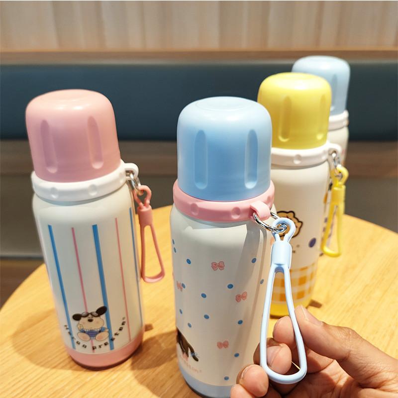 Modern Minimalist Stainless Steel Insulated Travel Mug With Tea Compartment For Office And Outdoor Use