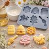 Reusable Chocolate Dessert Mold Bee Theme Baking Mould New Mousse Cake Mold  Dessert Making