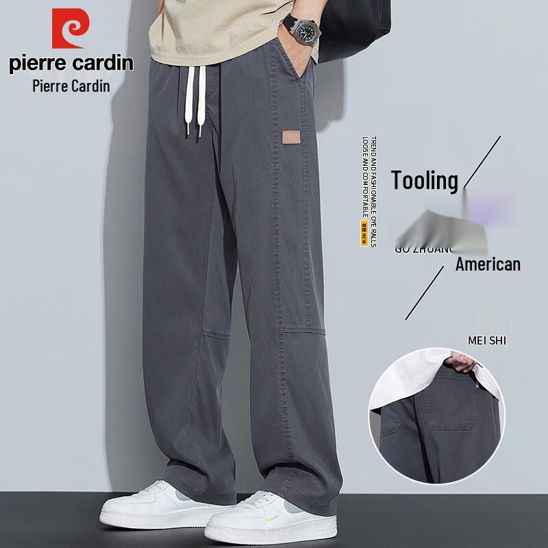 

Мужские повседневные брюки прямого кроя из тенселя Pierre Cardin XL