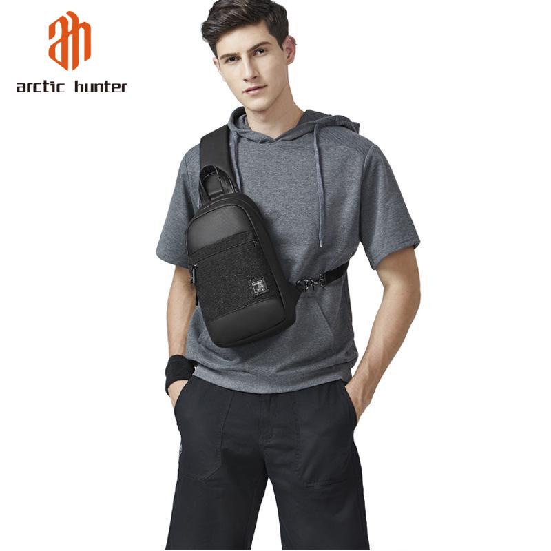 

Arctic Hunter Мужская мода Досуг Одно плечо Сумка Досуг Посыльный Сундук Сумка