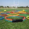 12 Stück Fußball-Trainingsringe Flexibles Material Agilität Verschleißfest Fußarbeit