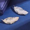 Senior Brooches Flower Leaf Brooch Pins for Women Suit Pendant  Fashion Brooches Jewelry