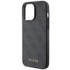 Guess Guhcp15Lg4Gfgr Iphone 15 Pro 6.1 Szary/Grey Hard Case 4G Metal Gold Logo