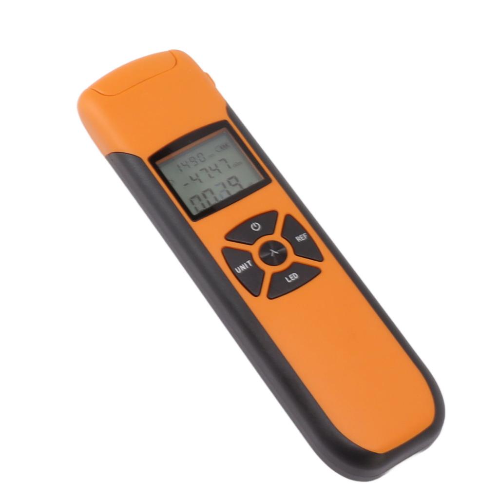 Mini Optical Power Meter High Accuracy Rechargeable Portable Fiber Optic Tester for Industry