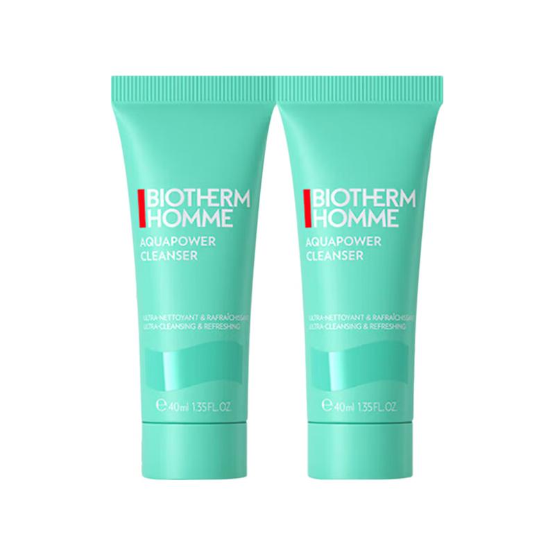 Biotherm Homme Aquapower Cleanser Duo Set