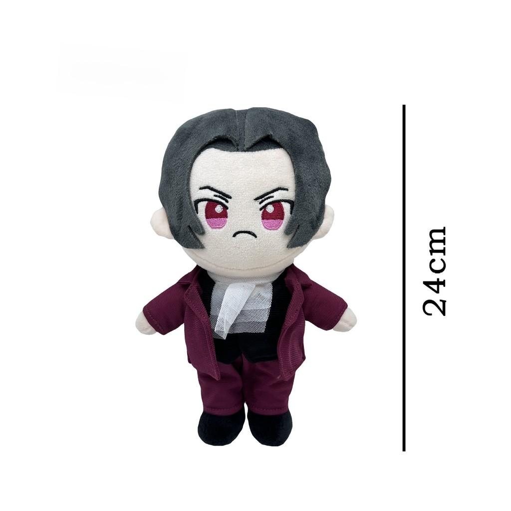 Ace Attorney Knuffel met PP Katoen Vulling Voor Anime Fans