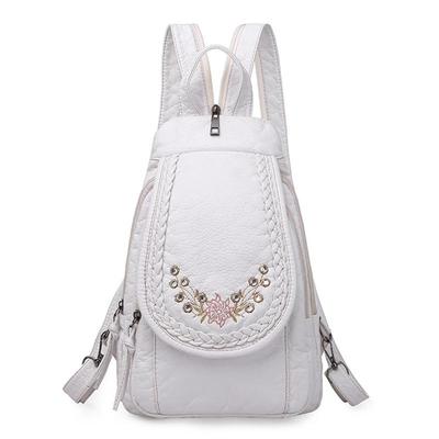 Small Backpack Multi-functional Chest Bag Shoulder Bag PU Soft Backpack Fashion Women's Backpack