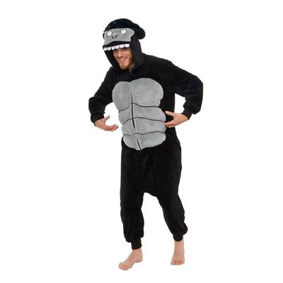 Gorilla Pyjamas Erwachsene Kigurumi Onesie Männer Halloween Cosplay Kostüm Ganzkörper Ganz Pijama Einteiliges Nachtwäsche Weihnachten