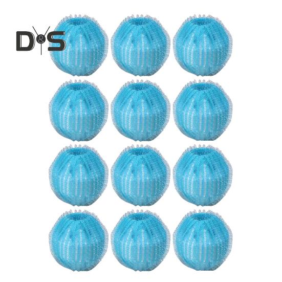 12Pcs Pet Hair Remover Reusable Dog Hair Catcher Clothes Bedding Lint Collector Comfortable Pet Hair Removal Device