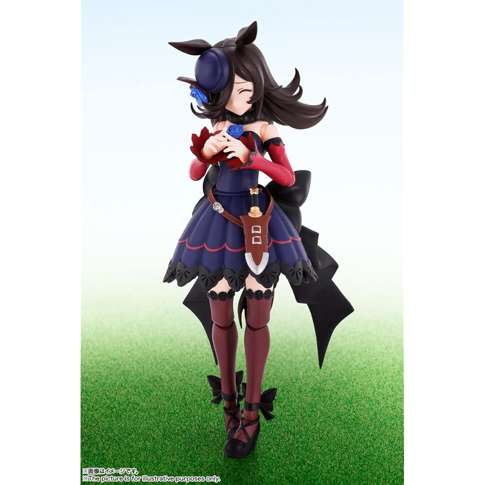 TAMASHII NATIONS S.H. Figuarts Uma Musume Rice Shower 120mm Painted Action Figure ABS PVC