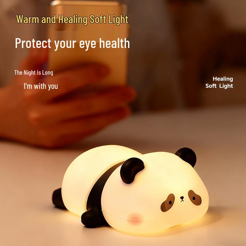Panda Silicone Night Light - Birthday Gift & Atmosphere Lamp