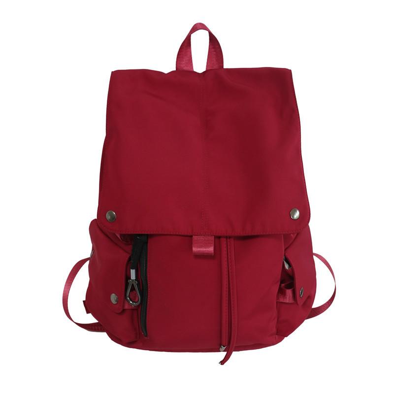 Schoolbag Student schoolbag Large capacity backpack Women's college style casual backpack Backpack Men's Korean version ins schoolbag
