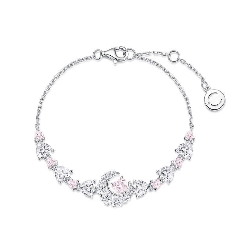 Logo Embossed Wisteria Bracelet - "Love At First Sight" Simple Charm