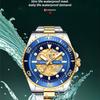 CURREN Steel Strap Watch Simple Calendar Large Dial Business Watch Waterproof Men's Fashion