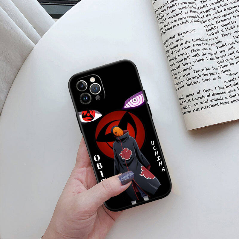 MH151 Uchiha Obito Phone Shell Case for iPhone 7 8 11 12 13 14 15 16 17 16E XS Pro Max XR X SE Air