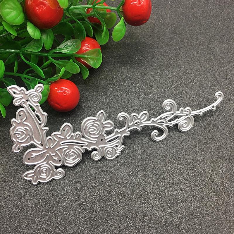 Carbon Steel Cutting Dies Handmade Crafts Projects Art Creation Supplies for Birthday Greeting Message Card