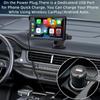 Universal 7Inch Automotive Multimedia Video Player Wireless Carplay Android Auto Touch Screen AUX Smart Car System Free Mirrors