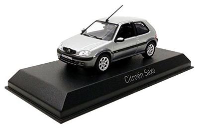 Norev Saxo VTS 2001 Daždivá šedá Hotový model 1/43 Citroën šedá/Kremeň
