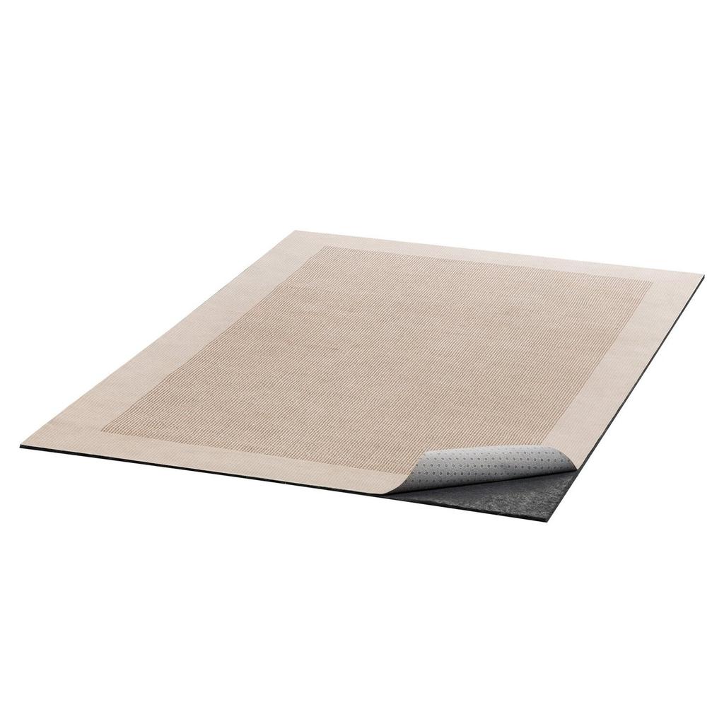 Rug Pad 0.91 x 1.52 m, Non-slip Carpet Area Pad, Rug Mat Padding with Dual Surface Felt Cushion & Rubber Gripper, Hardwood Floor Protection for All
