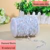 Acrylic Beaded Curtain for Weddings, Aisle Runners, Stage Decor, and Christmas Trees