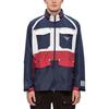 Adidas Originals Color Block Retro Sports Stand Collar Jacket Men Jacket Blue BQ0936