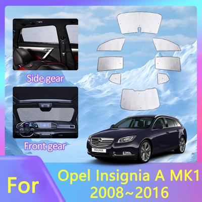 For Opel Ignia A MK1 Vauxhall Holden Buick Regal G09 2008~2016 2015 Car Sunshade Auto Window Curta Sun Protection Stickers
