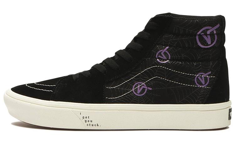 Vans SK8 HI Comfycush Spider Black Purple VN0A3WMB4CJ 35