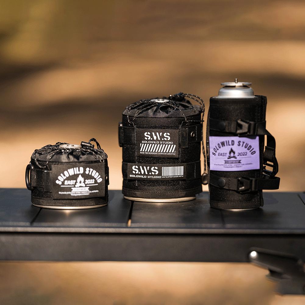 Camping Gas Protective Cover Anti-Fall Gas Tank Protective Case Waterproof Outdoor Gas Cylinder Sleeve for Outdoor Camping