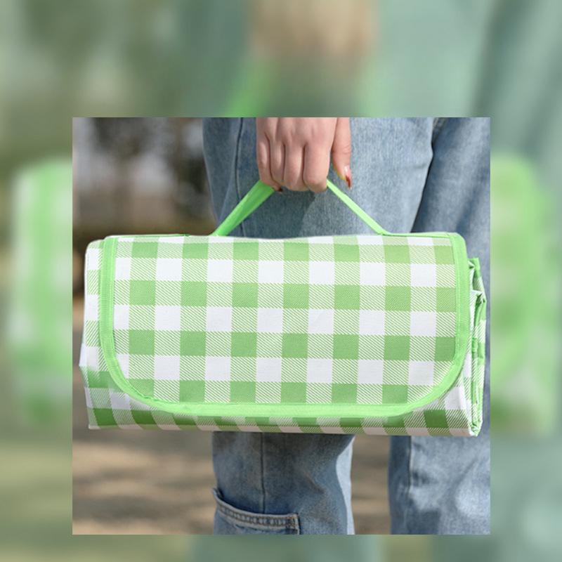 Picnic Mat Outdoor Brushed Moisture-Proof Mat Picnic Blanket Wear-Resistant Oxford Cloth Portable Tent Mat