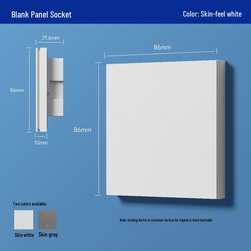 **Mesh2.0 Smart Home Voice-Control Zero-Fire Switch Panel, integrated with Mijia APP**
