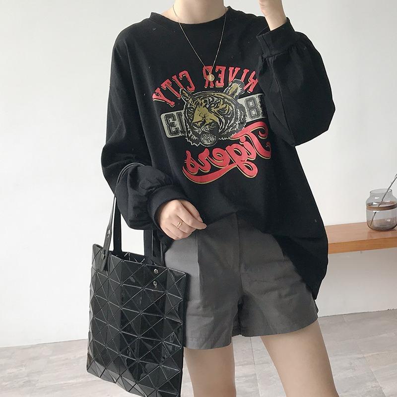 Loose Long Sleeve T-shirt for Women