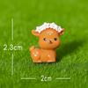 Micro-landscape Decorative Items, Simulated Deer Creative Car Home Desktop Resin Craft Decorative Small Ornaments Accessories