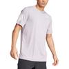adidas Tennis3 Stripes SS25 T Shirt Men's Honor Gray JZ3490