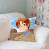 Anime Hhetalia World StarsS Case Plush Fabric Soft Pillowcase Double Sided Print Cushion Cover Household Gifts