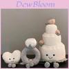 Juguete de Peluche Anillo de Pastel Jellycat con Relleno de Algodón PP para Regalo de Cumpleaños de Niños Personajes Especiales Incluidos
