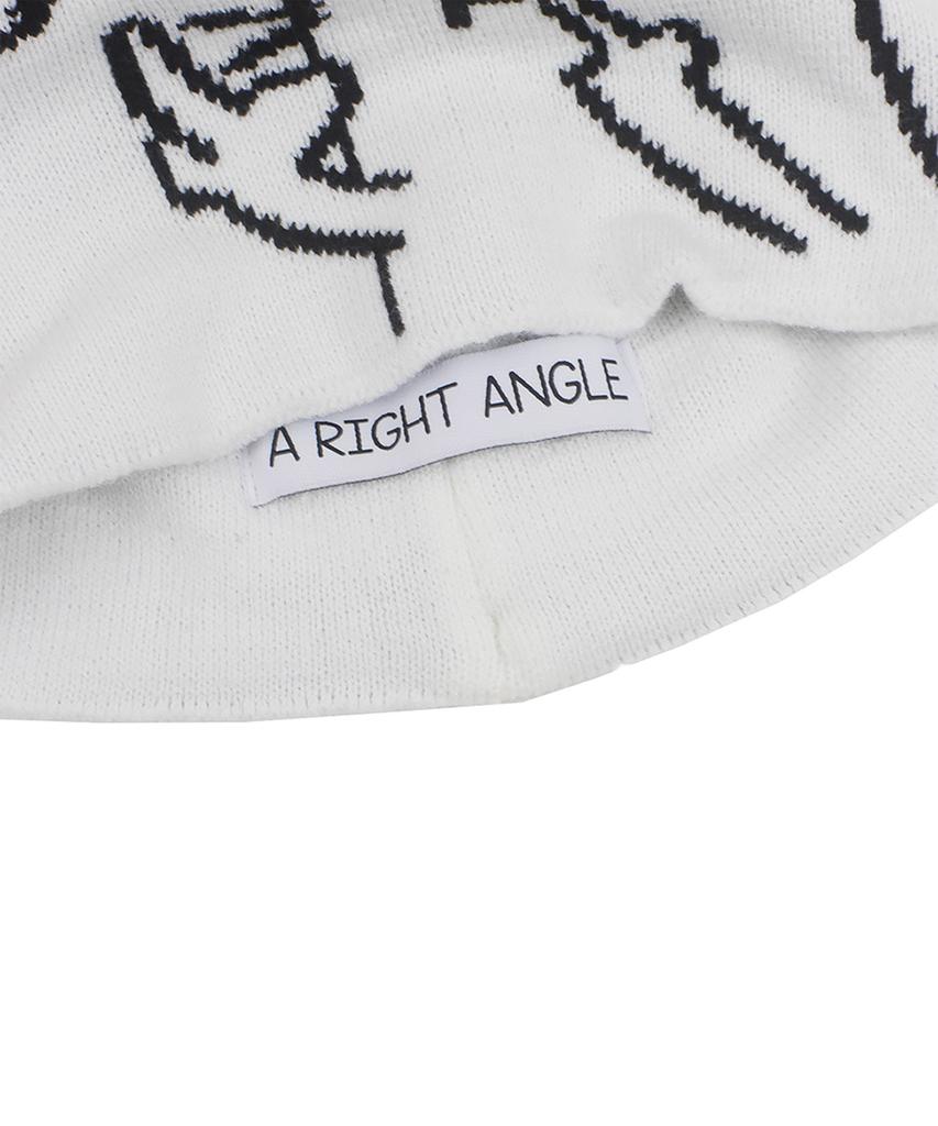 Eolaiteuaenggeul Cat Fish Beanie (White)