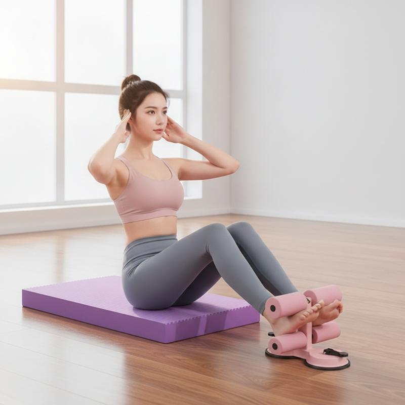 Sit Ups Assistant Home Gym Double Suction Sit Up Bar Exercise Equipment Abs Workout