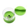 Adjustable Handheld Spiral Vegetable Slicer Manual Zucchini Noodle Maker Rotary Fruit Peeler with Stainless Steel Blades