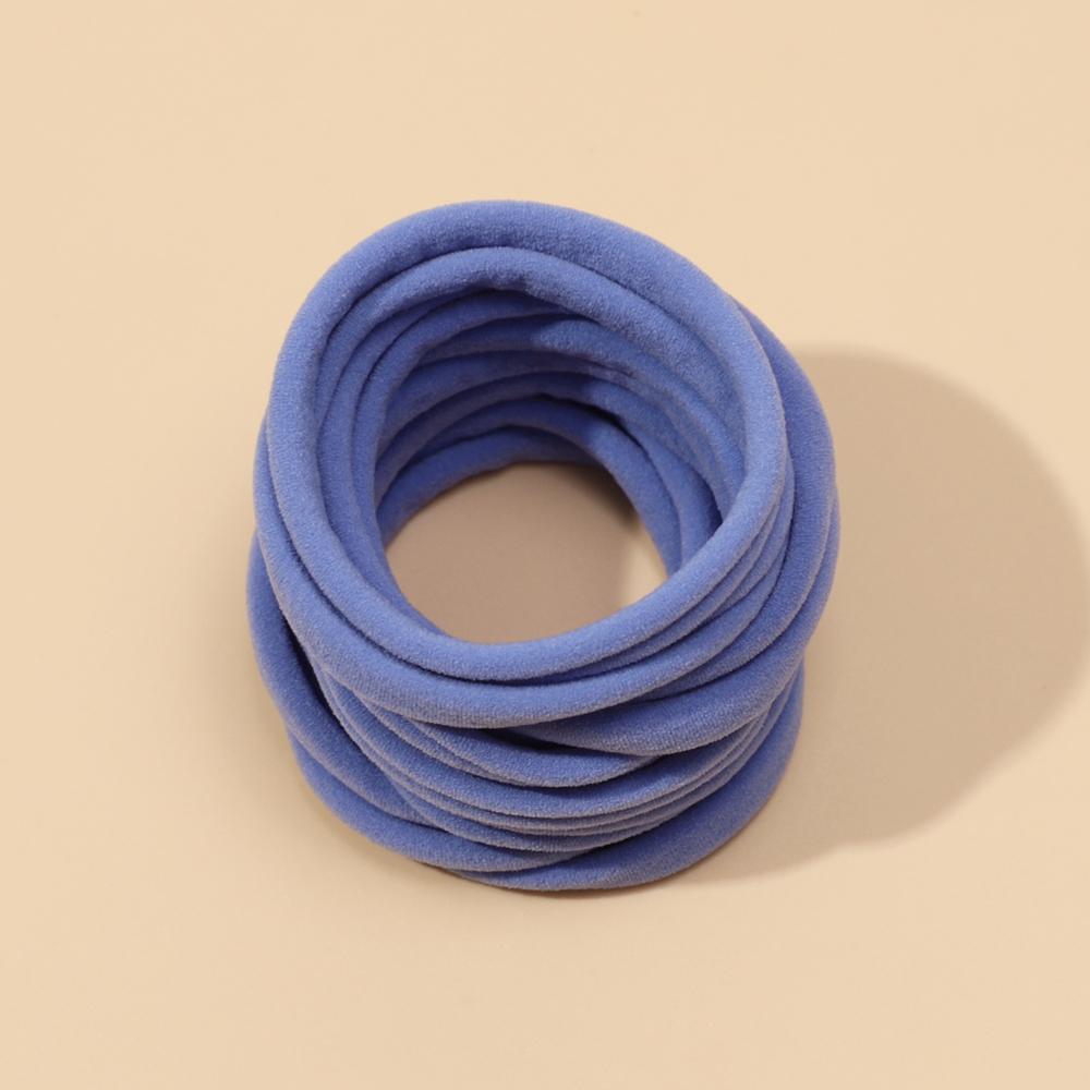 20 Stück/Los Baby Mädchen DIY Nylon Stirnbänder Weiches Spurloses Dehnbares Stirnband für Kinder Haarband Mädchen Elastische Haarschmuck