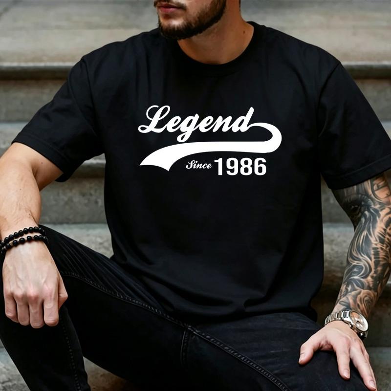Funny Curly Script Unique 40th Birthday Party Graphic T Shirt Unisex Sarcastic 40th Birthday Casual Street Tee