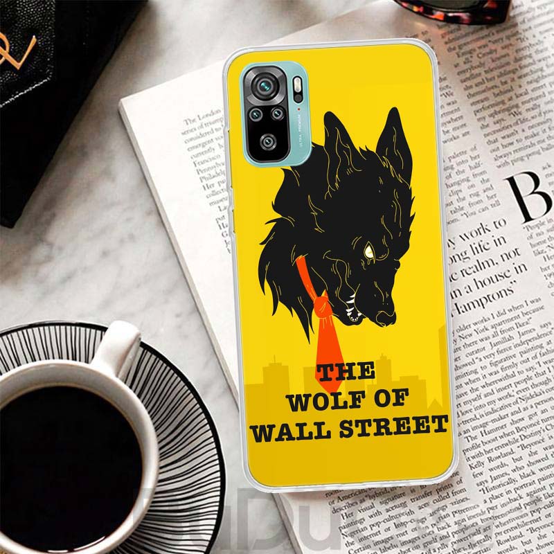 The Wolf of Wall Street Movie Cover For Xiaomi Redmi Note 14 13 12S 12 11 Pro Plus Phone Case 11S 10S 10 11E 11T + 9S 9 Print Co