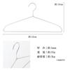 Destyle Aluminum Hangers: Lighter and Durable Than Stainless Steel, Stylish for Hanging Laundry (Pack of 30)
