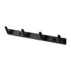 Hook Bathroom Heavy-Duty Metal Black Door Hanger Space-Saving Hanging Hooks Jacket Bag Home Entryway Kitchen Accessories