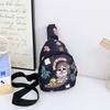 Single Pattern Crybaby Shoulder Crossbody Bag For Kids Breathable Lightweight
