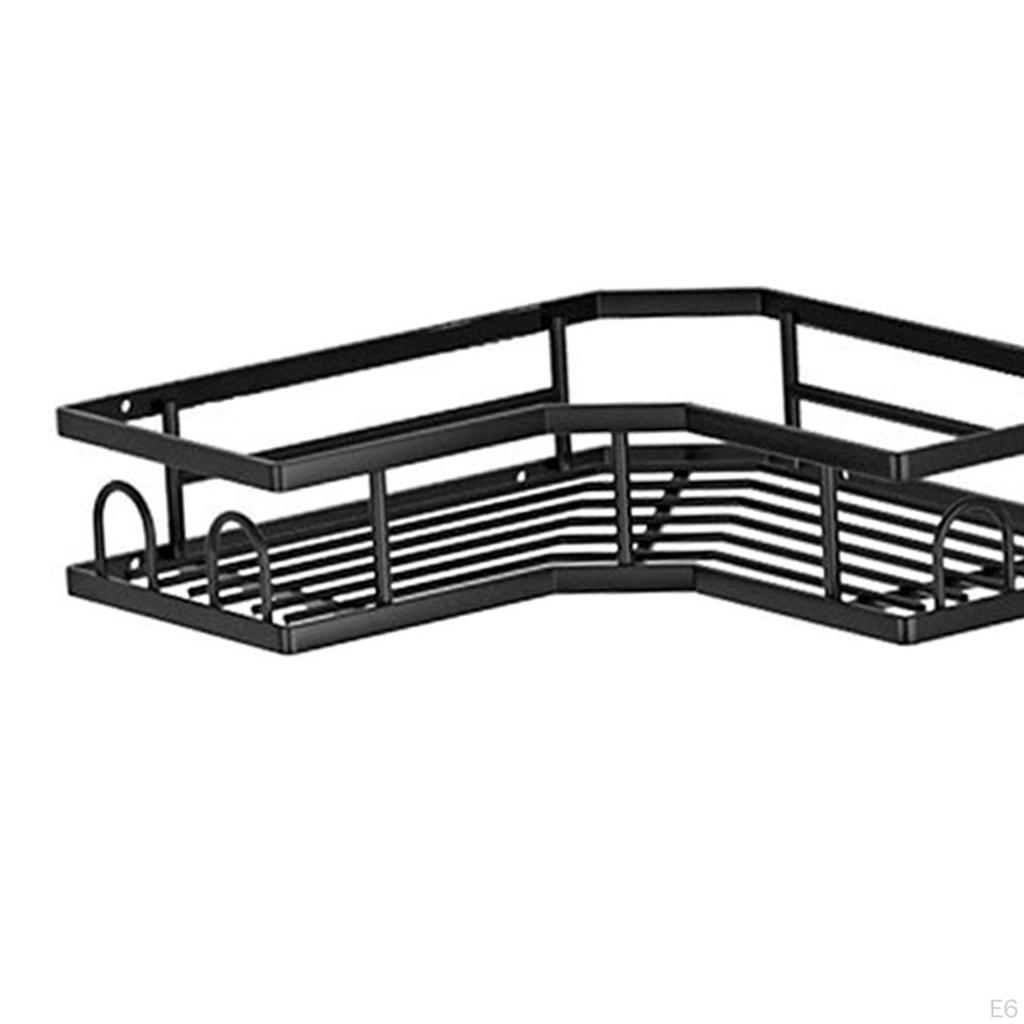 Corner Shower Rack Stable Bathroom Organizer for Home 5pc