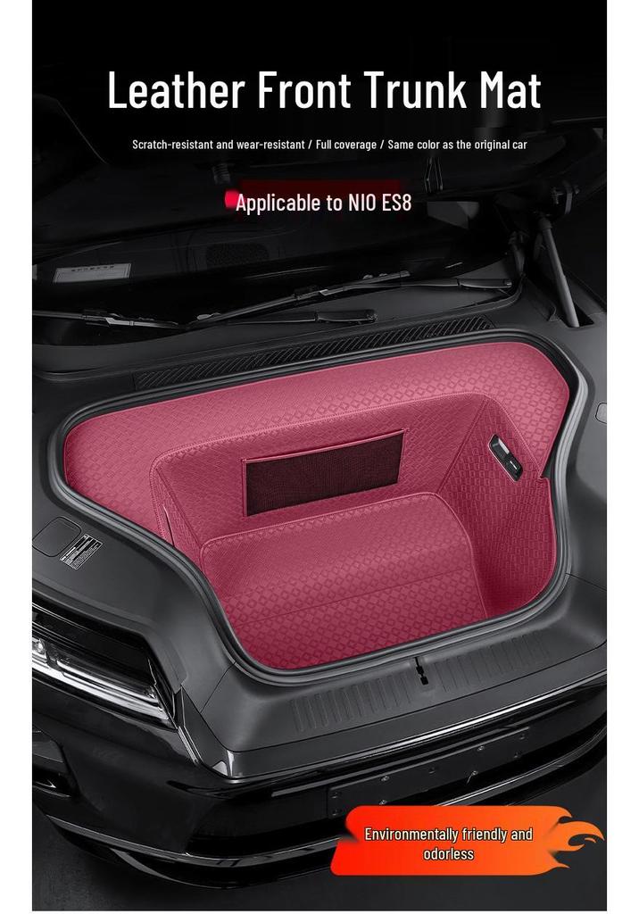 Compatible with 26 Models: Nio ES8 Third Generation Frunk Storage Mat Organizer - Car Interior Decor Accessory